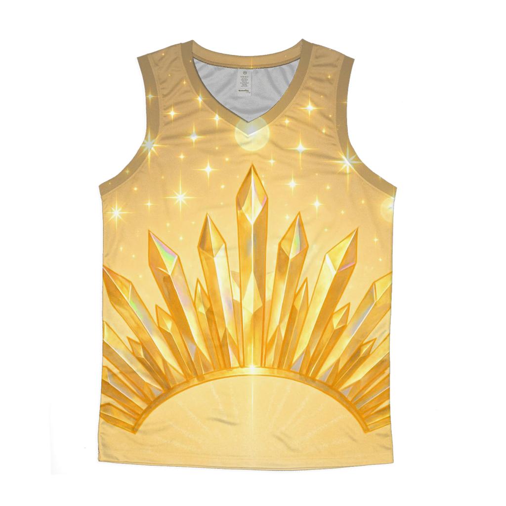 Golden Prism Crownburst custom tank tops