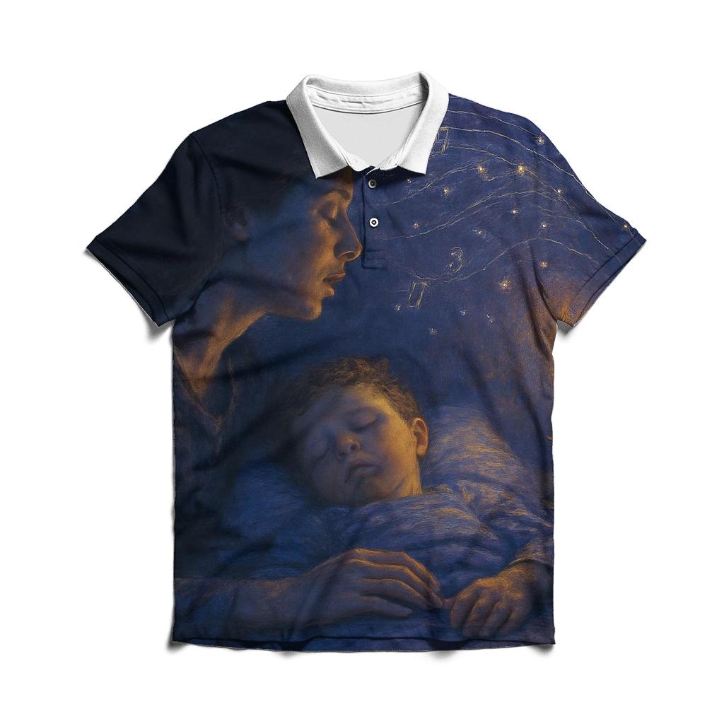 The Lullaby That Still Lives Inside The Bones custom polo shirts
