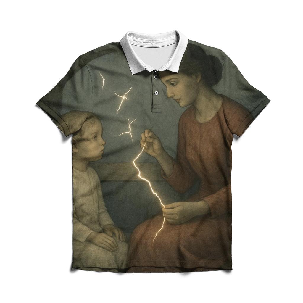 The Unseen Seamstress Who Mends What No One Sees custom polo shirts