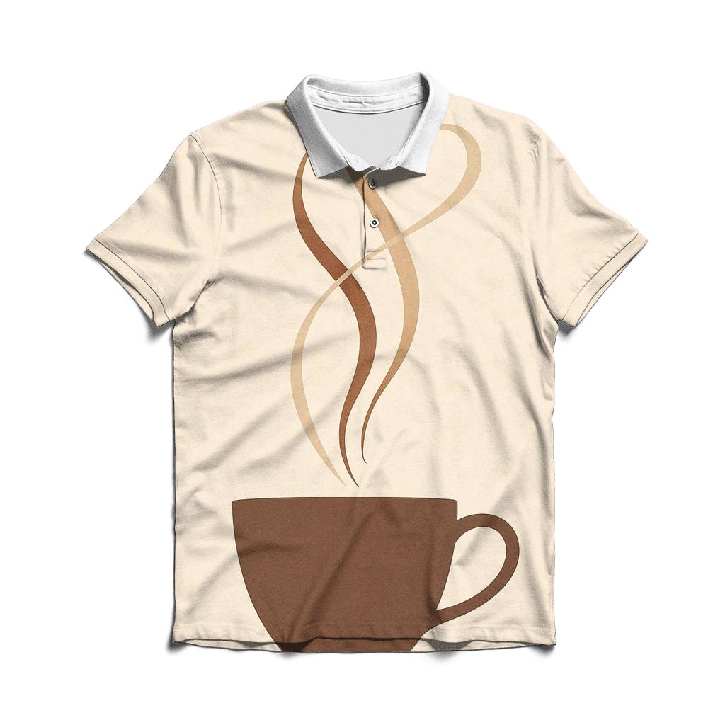 Aroma Steam Ribbons personalized polo shirts