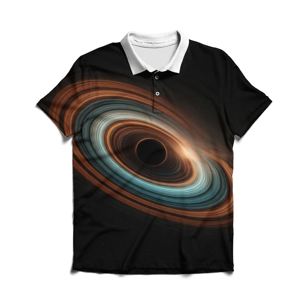 Accretion Disk Belt Gaps stylish collar polo tees