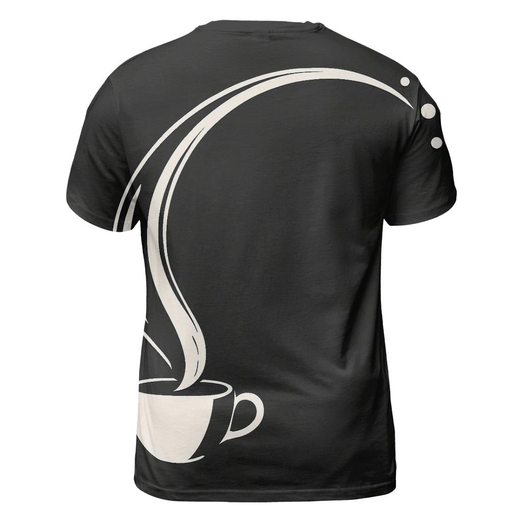 Midnight Espresso Arc trendy printed shirt styles