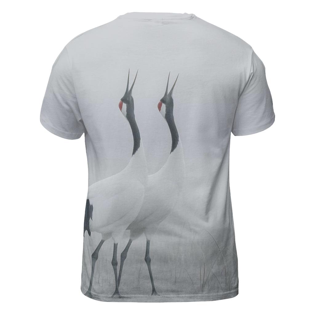 Mistline Chorus Red Crowned Crane custom all-over print shirts