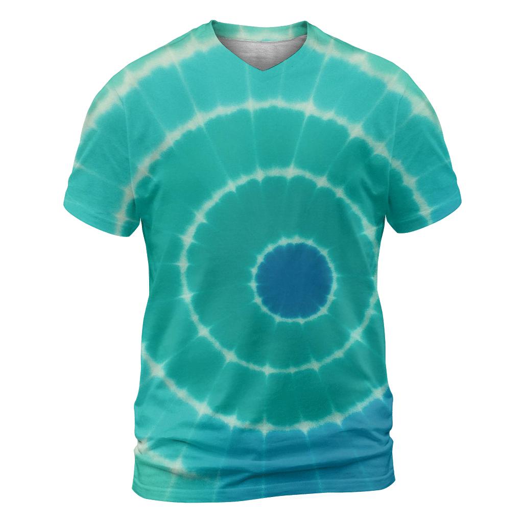 Bullseye Aurora Offset Rings custom all-over print shirts