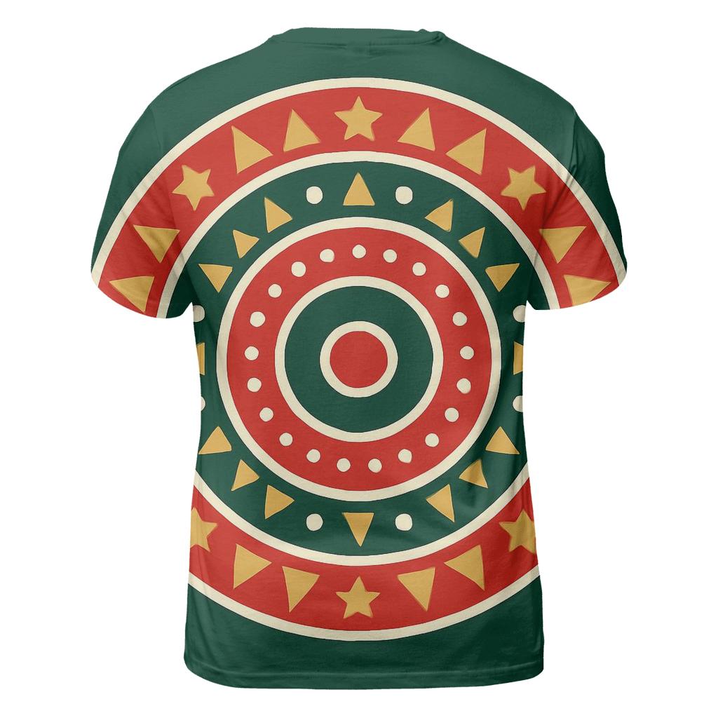 Ornament Mandala Rings unique graphic print tees