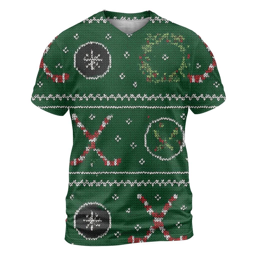 Holly Hockey Winter Match Design statement graphic shirts