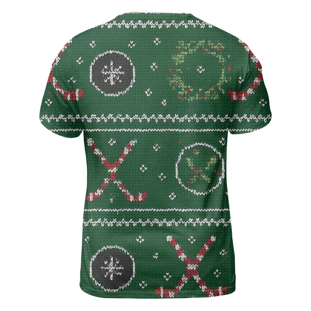 Holly Hockey Winter Match Design statement graphic shirts
