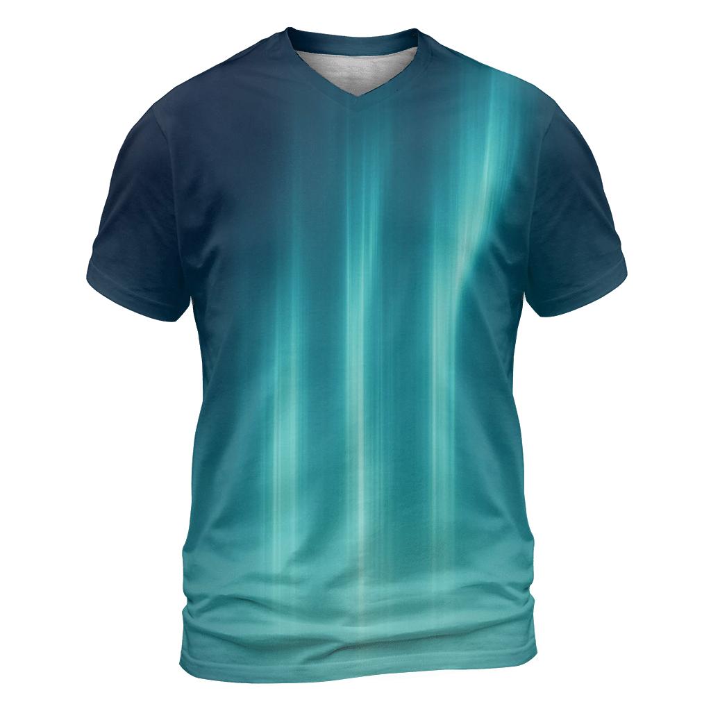 Cobalt Aurora Ribbonfall personalized full print shirts