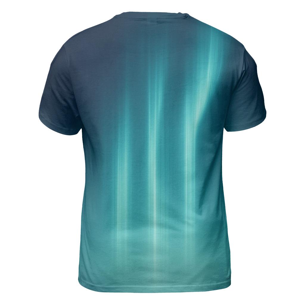 Cobalt Aurora Ribbonfall personalized full print shirts