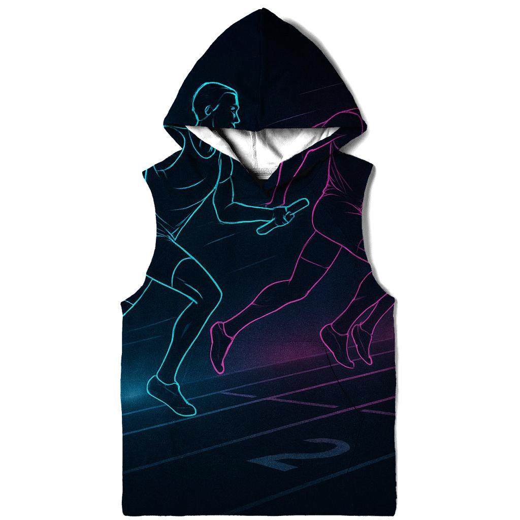 Neon Sprint Relay Exchange hoodie trends