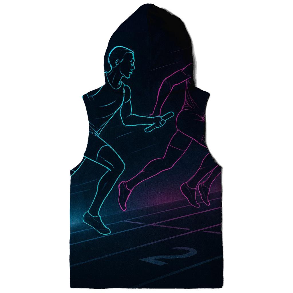 Neon Sprint Relay Exchange hoodie trends