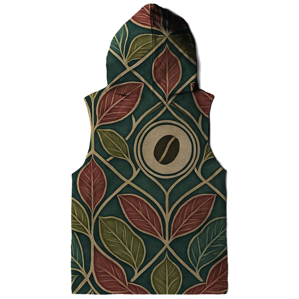 Coffee Leaf Lattice lightweight hoodies