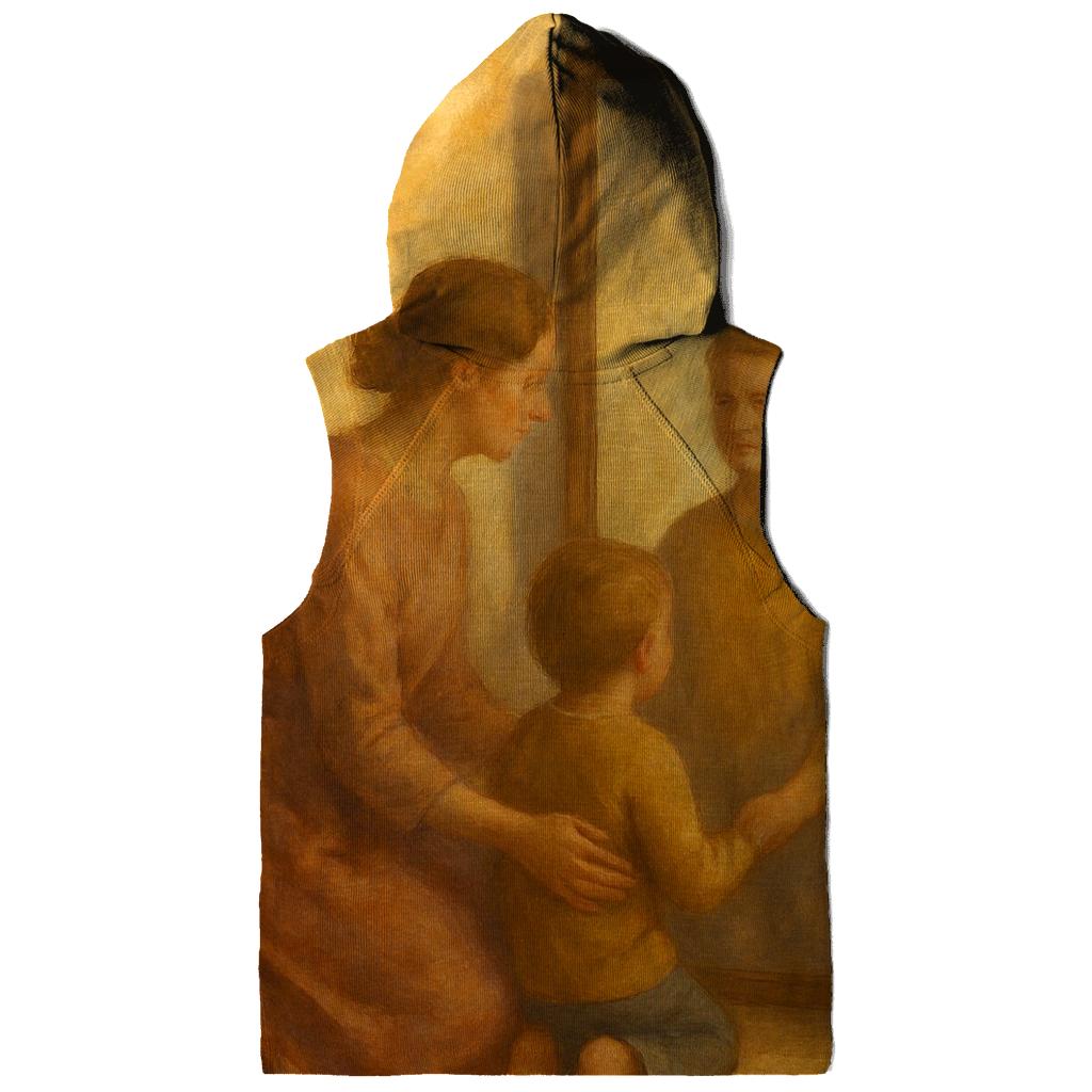 The First Mirror Where A Child Learns Worth graphic hoodies