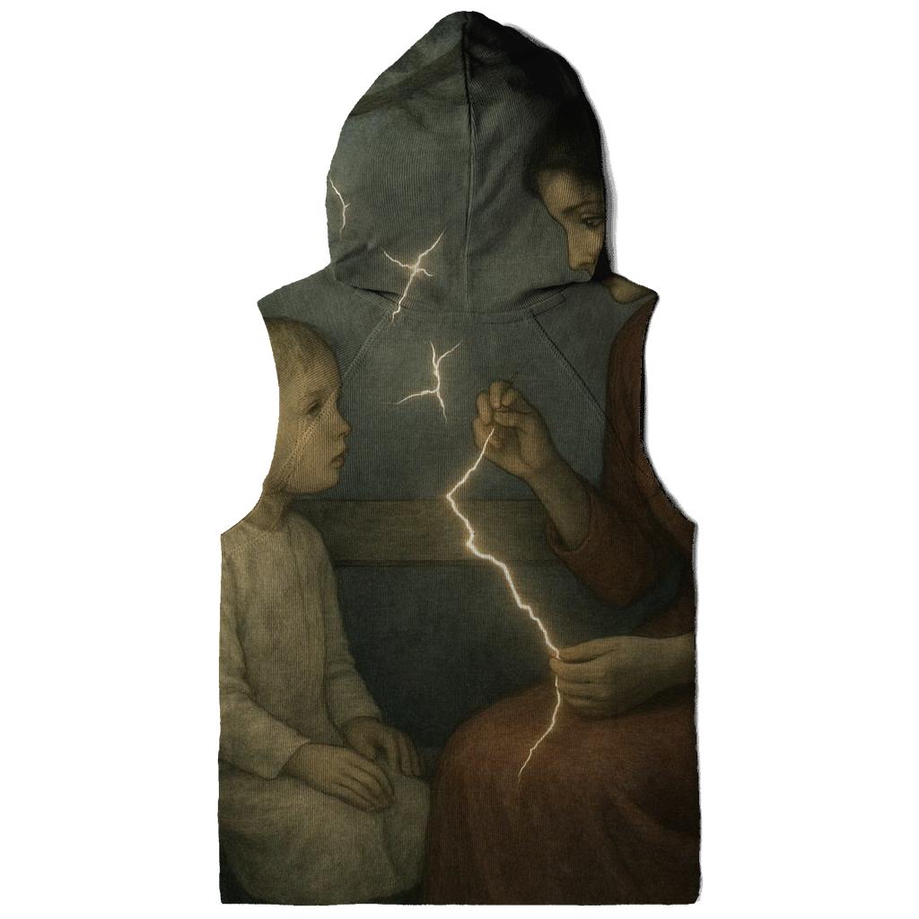 The Unseen Seamstress Who Mends What No One Sees pullover hoodies