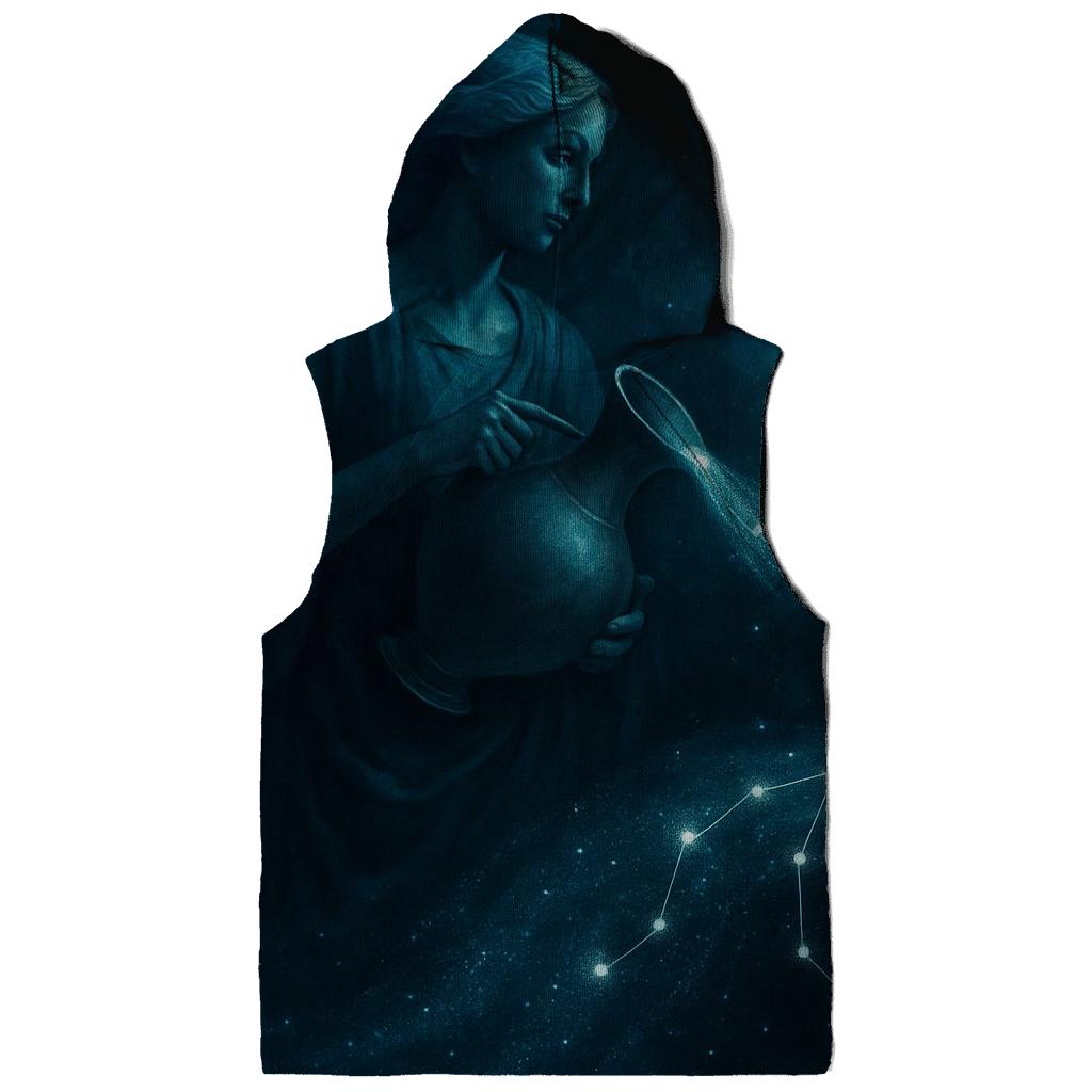 Aquarius Water Bearer Nebula Pour heavyweight hoodies