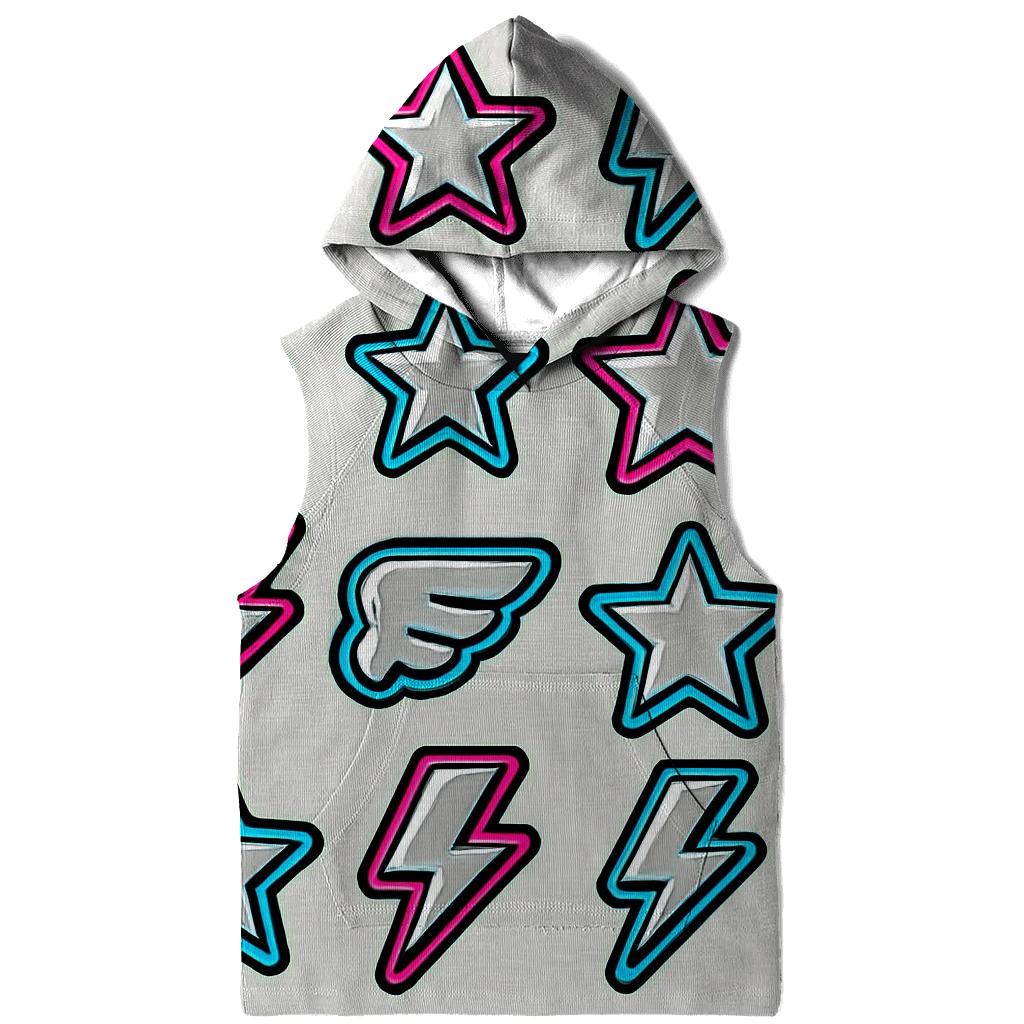 Chrome Lightning Sticker Icons pullover hoodies