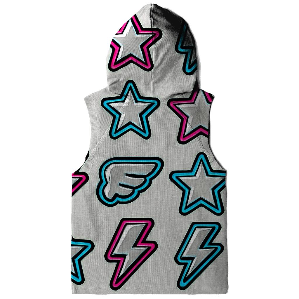 Chrome Lightning Sticker Icons pullover hoodies