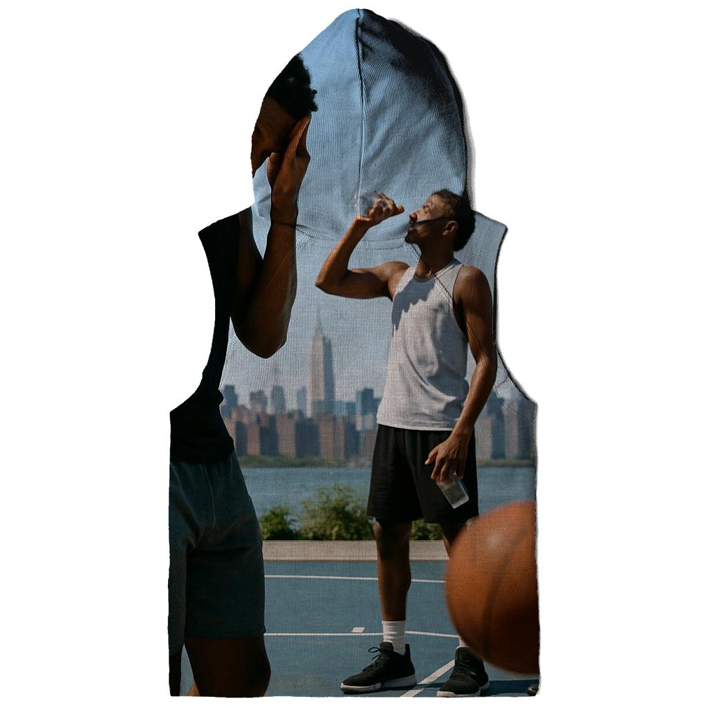 Midday Heat Mirage From The Williamsburg Waterfront premium hoodies