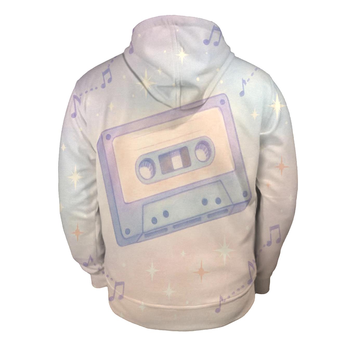 Pastel Cassette Constellation designer hoodies