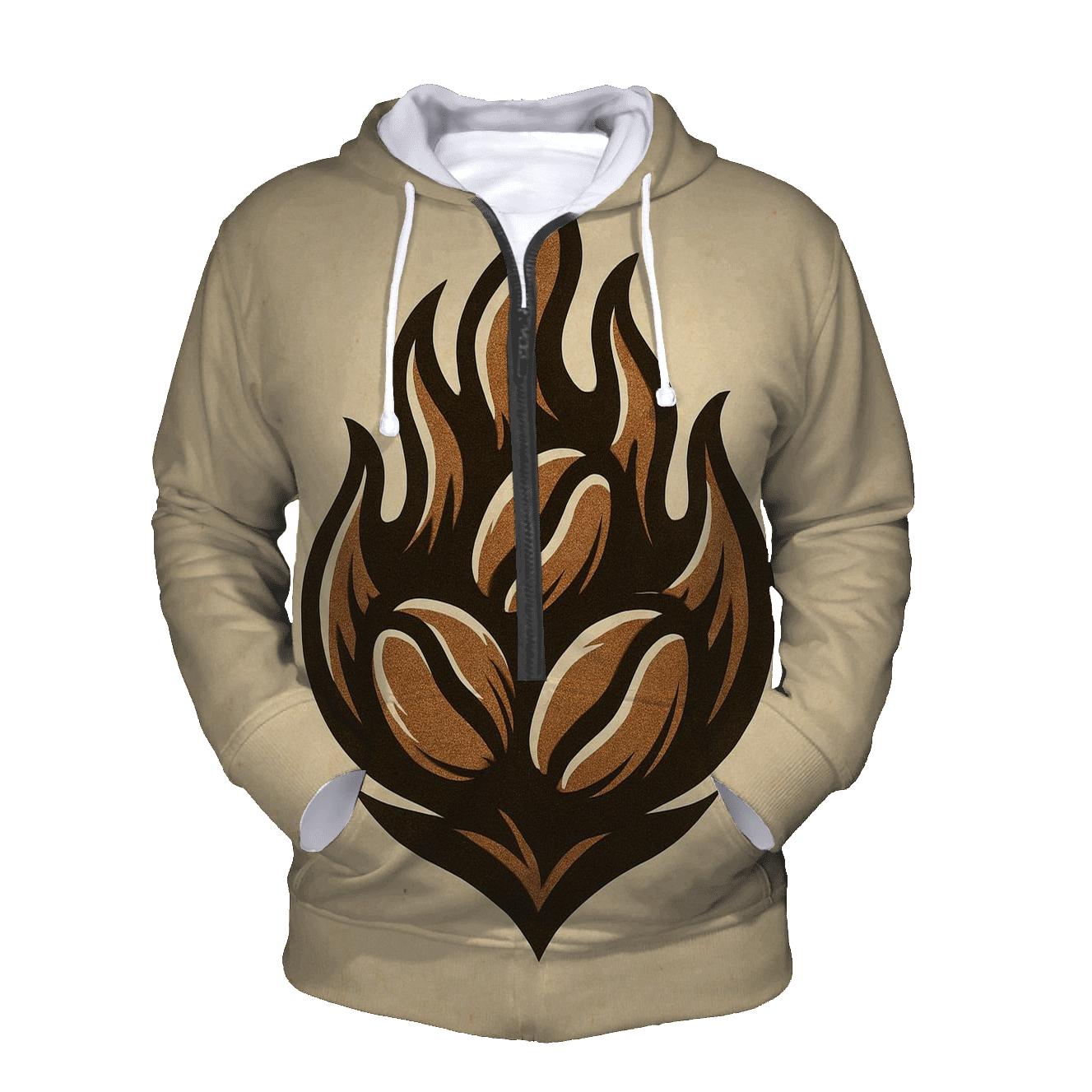 Roaster Flame Crest premium hoodies