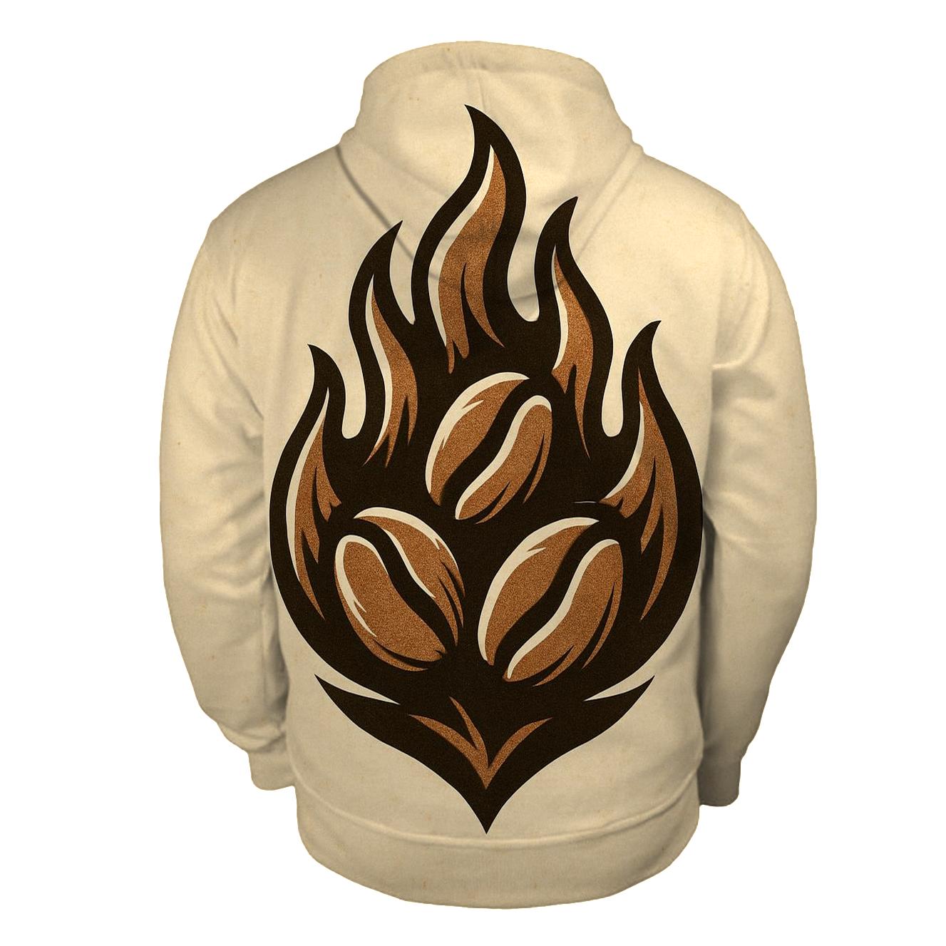 Roaster Flame Crest premium hoodies