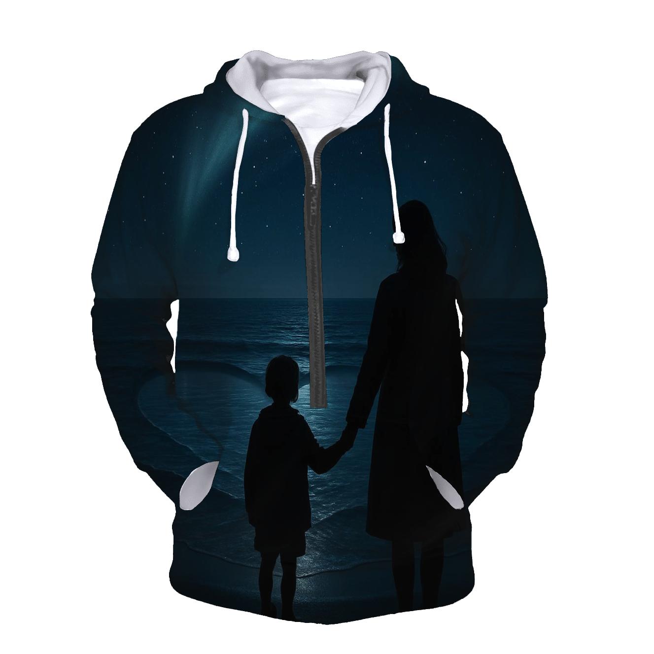 The Heart Harbor Where Every Storm Learns Peace hoodie designs