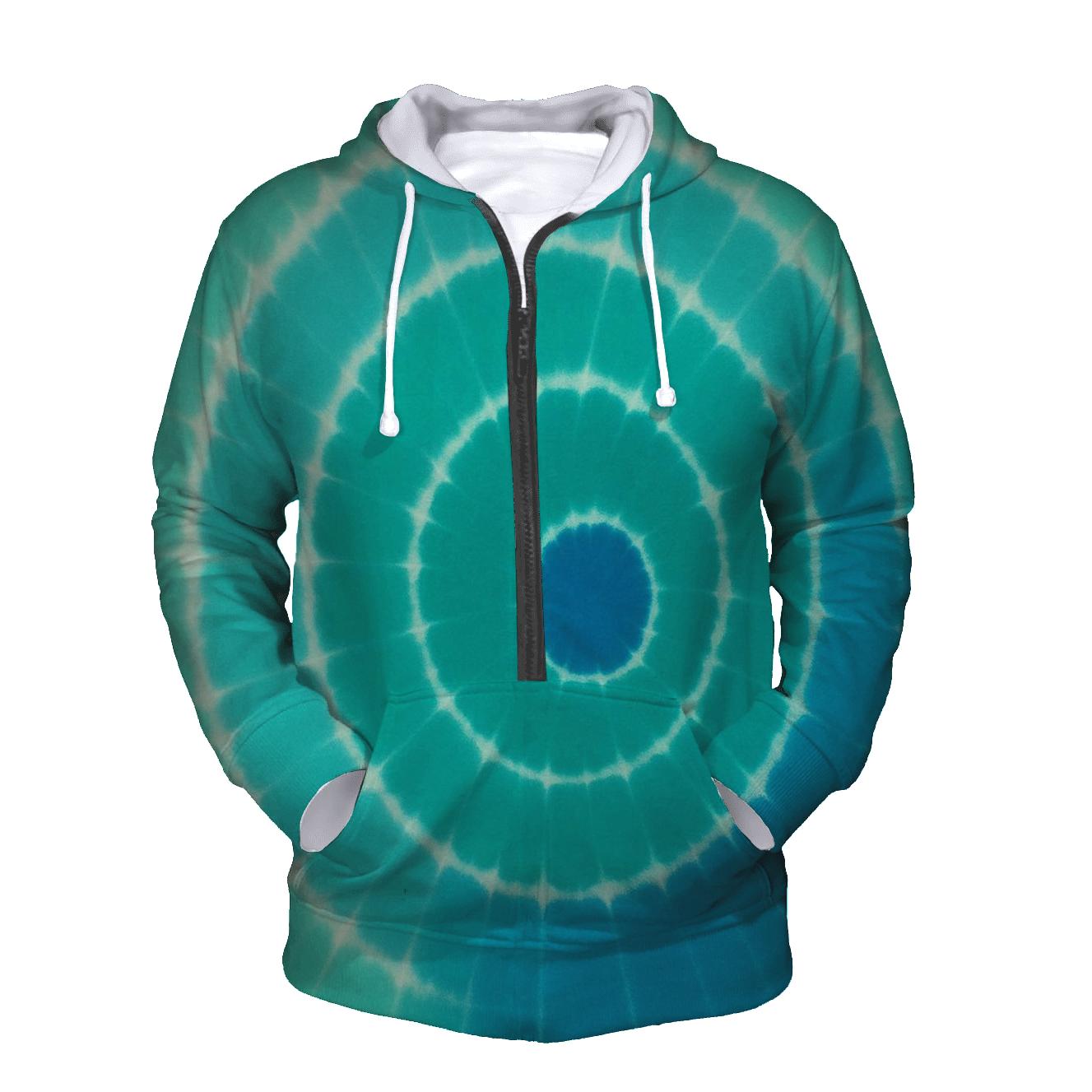 Bullseye Aurora Offset Rings designer hoodies