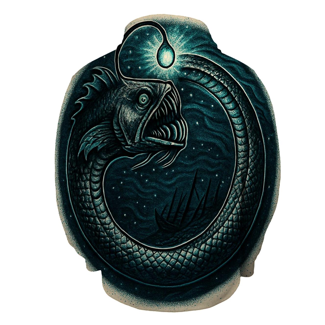 Deep Sea Lantern Ouroboros hoodies fashion