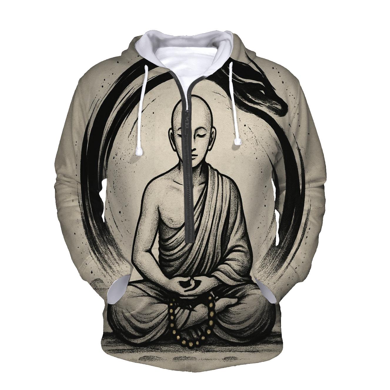 Monk And Ink Ouroboros Scroll pullover hoodies