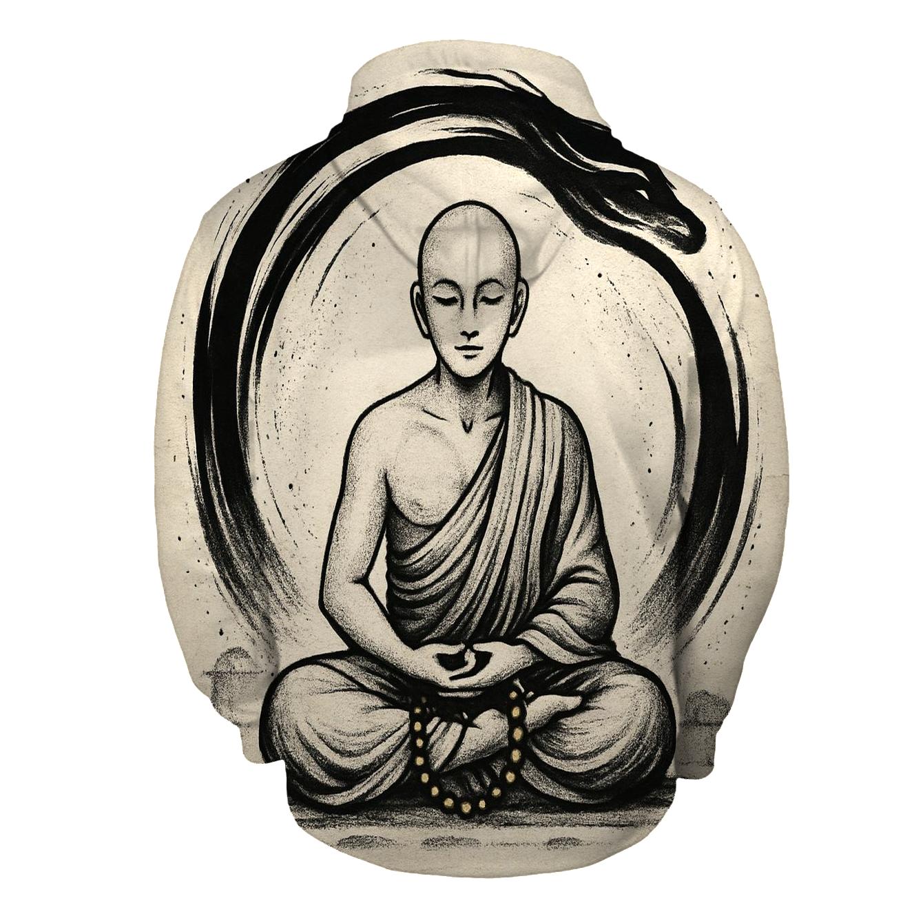 Monk And Ink Ouroboros Scroll pullover hoodies