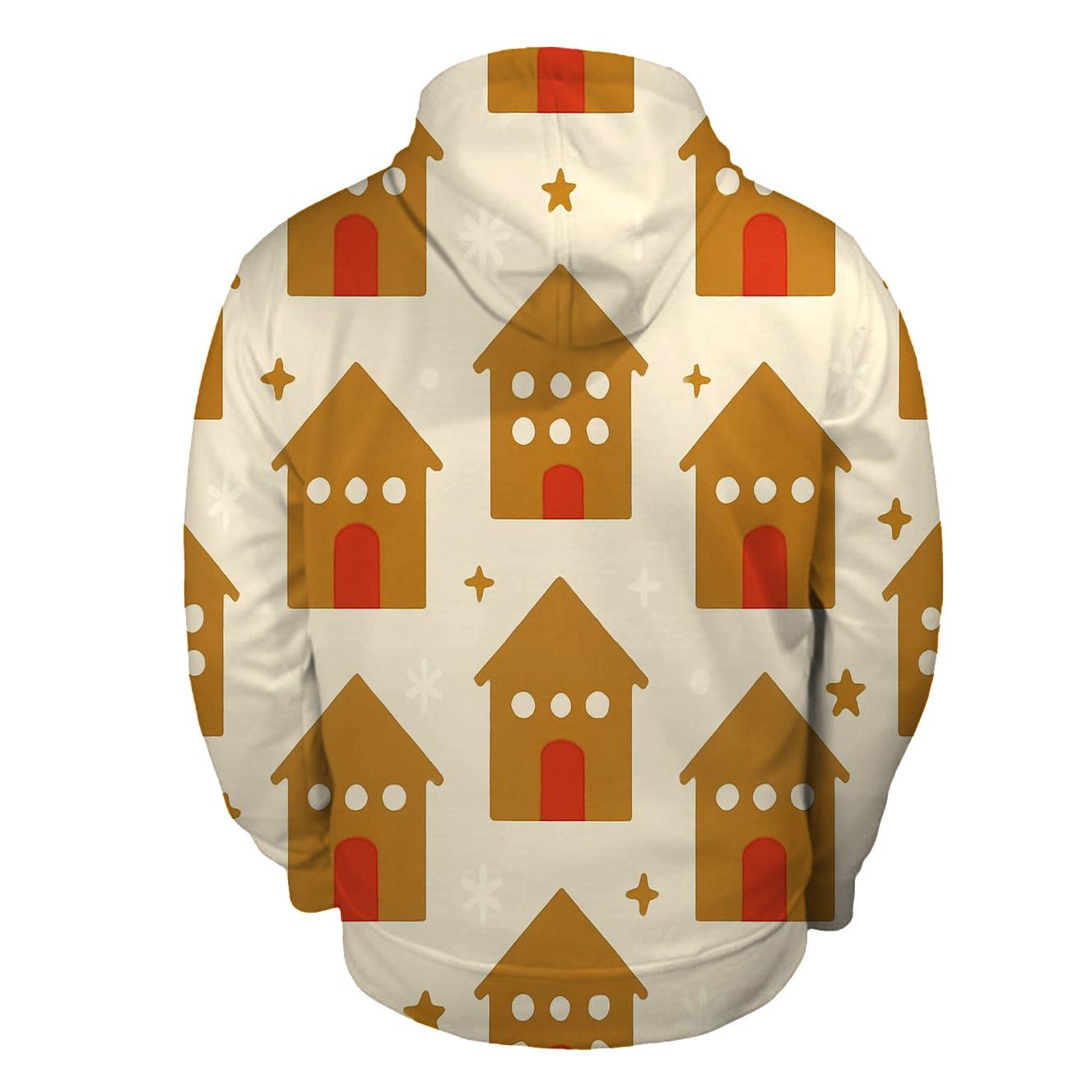 Gingerbread Tile Geometry hoodie styles