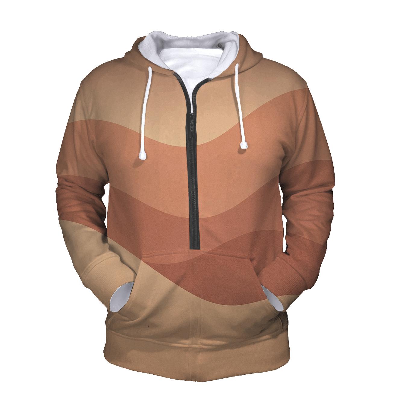 Desert Rose Dune Gradient hoodies fashion