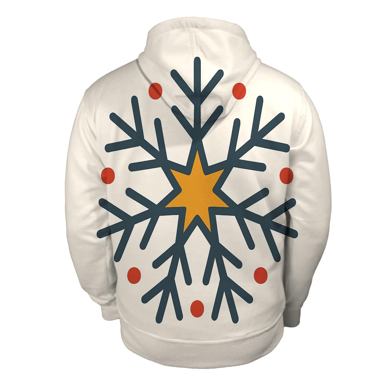 Reindeer Antler Starburst lightweight hoodies