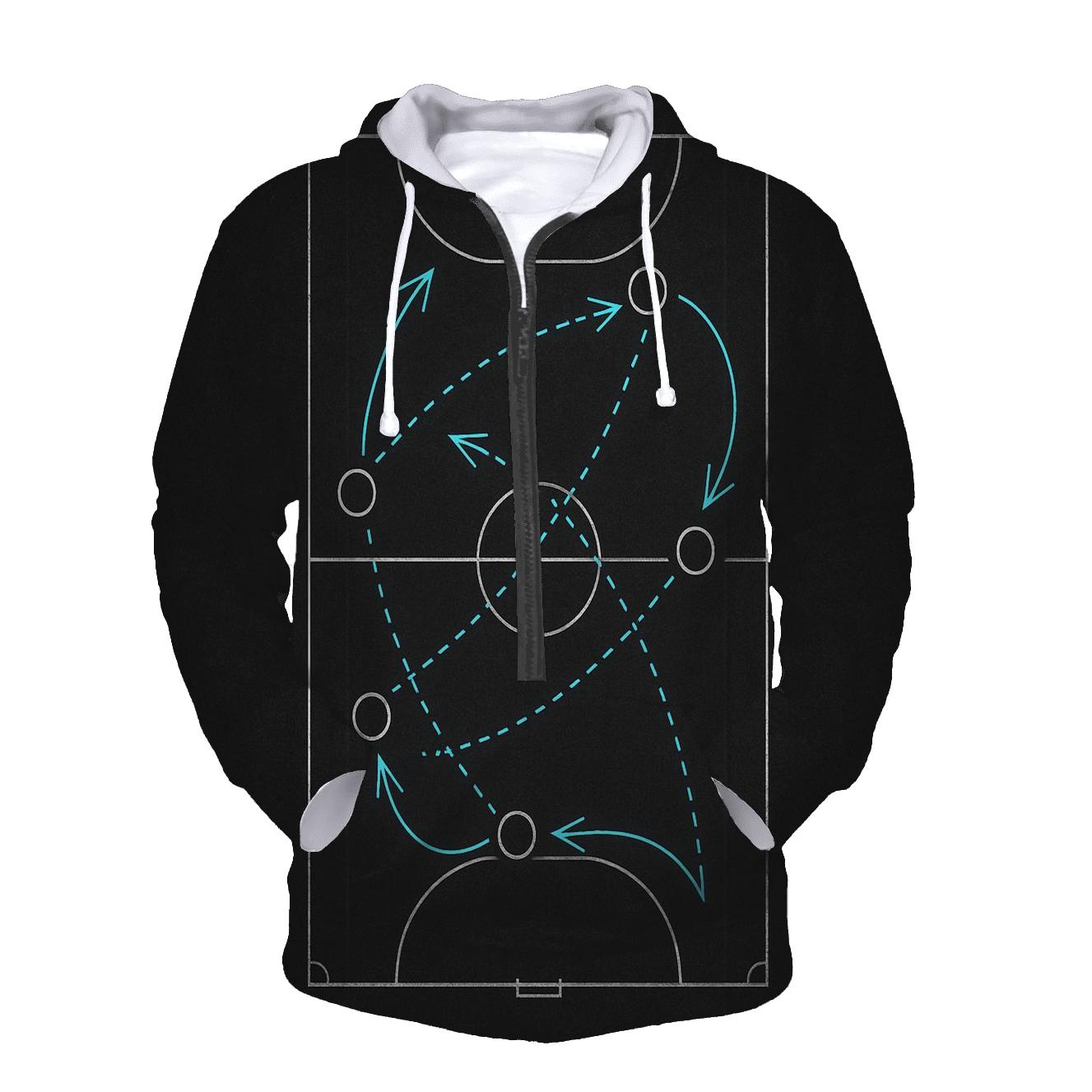 Futsal Street Court Blueprint hoodie designs