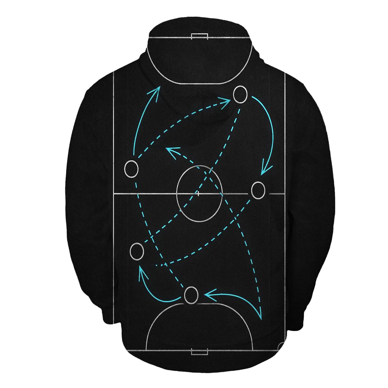 Futsal Street Court Blueprint hoodie designs