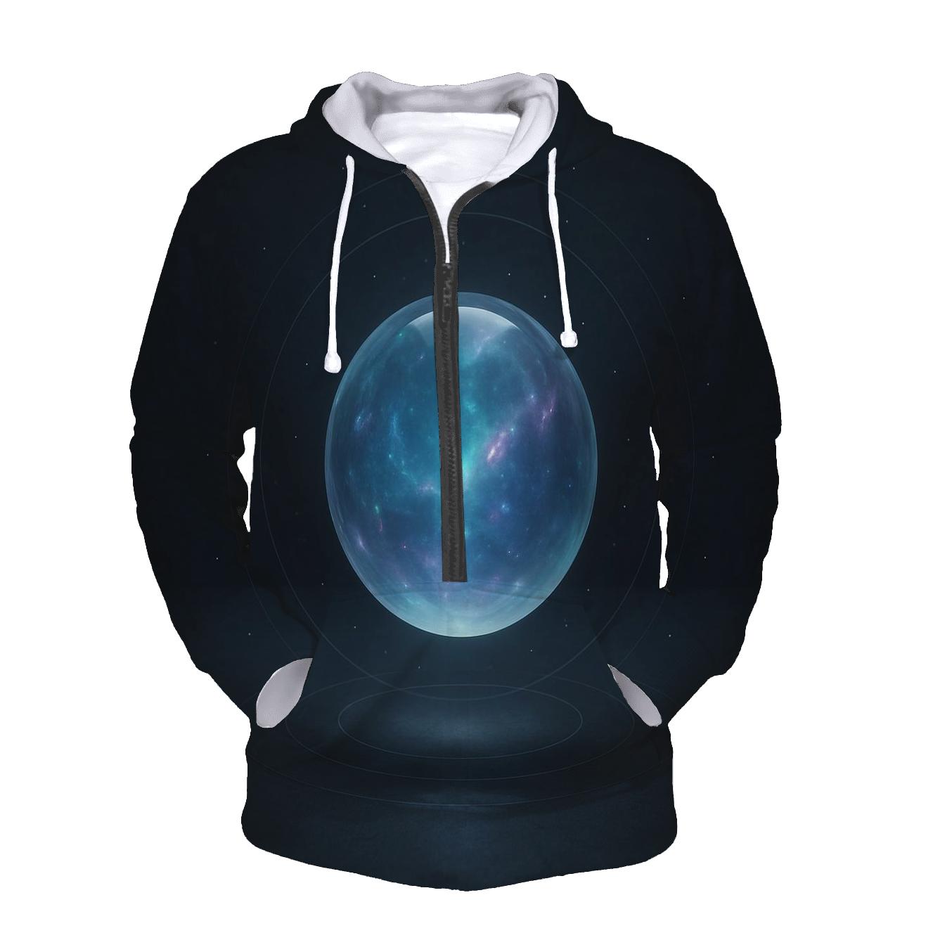 Crystal Silence Sphere heavyweight hoodies