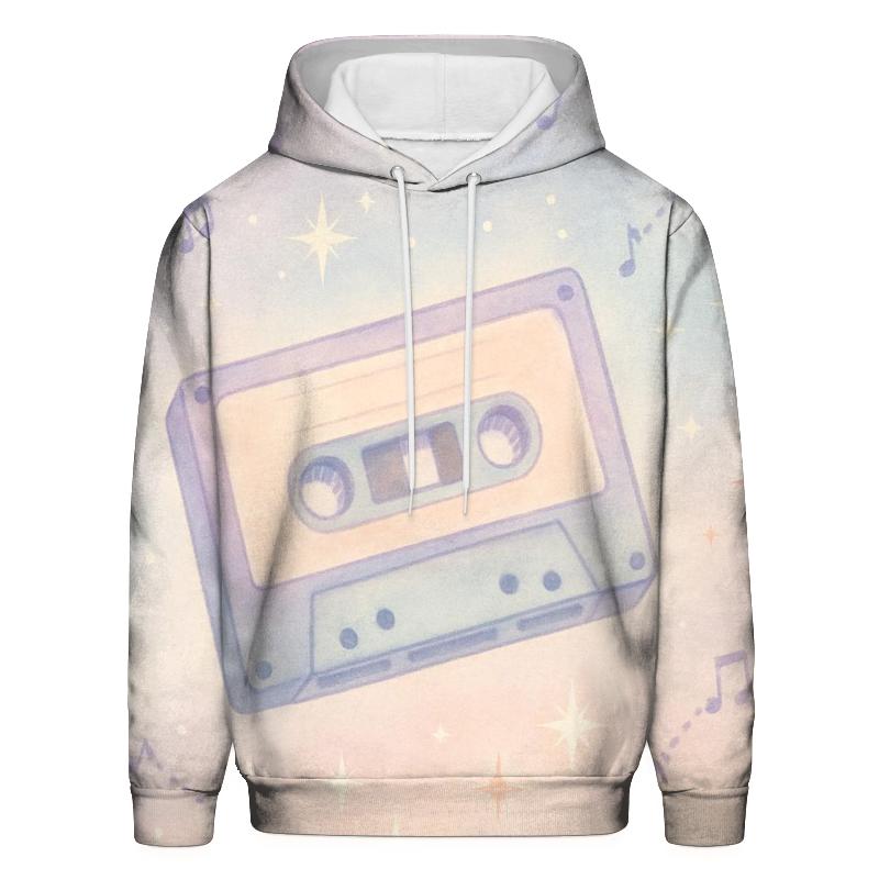 Pastel Cassette Constellation designer hoodies