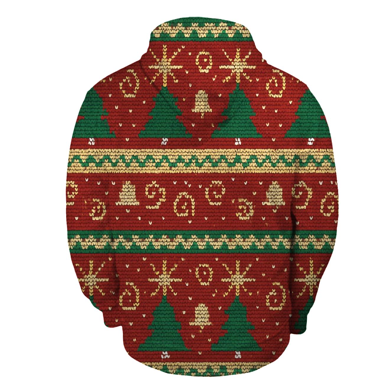 Christmas Tree Fireworks Band Design lightweight hoodies