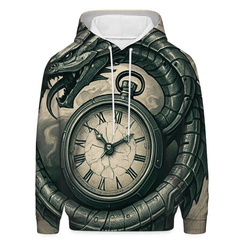 Basilisk Clockwork Ouroboros premium hoodies