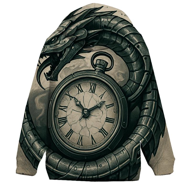 Basilisk Clockwork Ouroboros premium hoodies