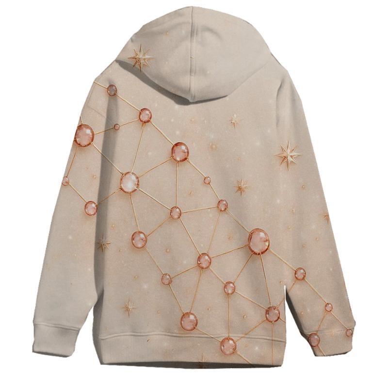 Rose Gold Constellation Veil hoodie designs