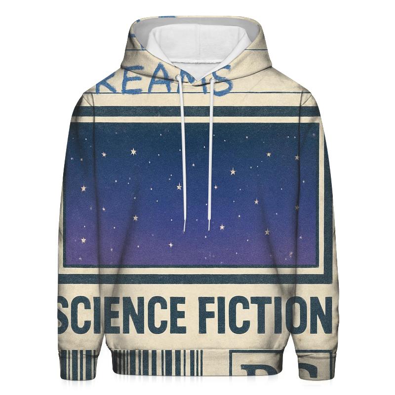Retro Eighties VHS Night Sky Rental Label hoodie designs