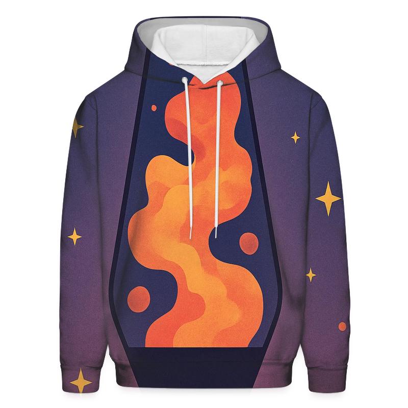 Lava Lamp Nebula Glow hoodie styles