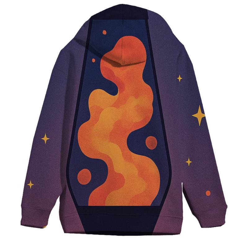 Lava Lamp Nebula Glow hoodie styles