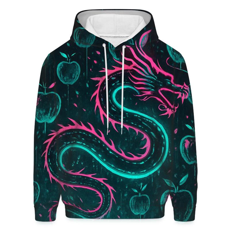 Neon Orchard Serpent heavyweight hoodies