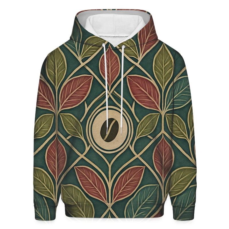 Coffee Leaf Lattice hoodie styles