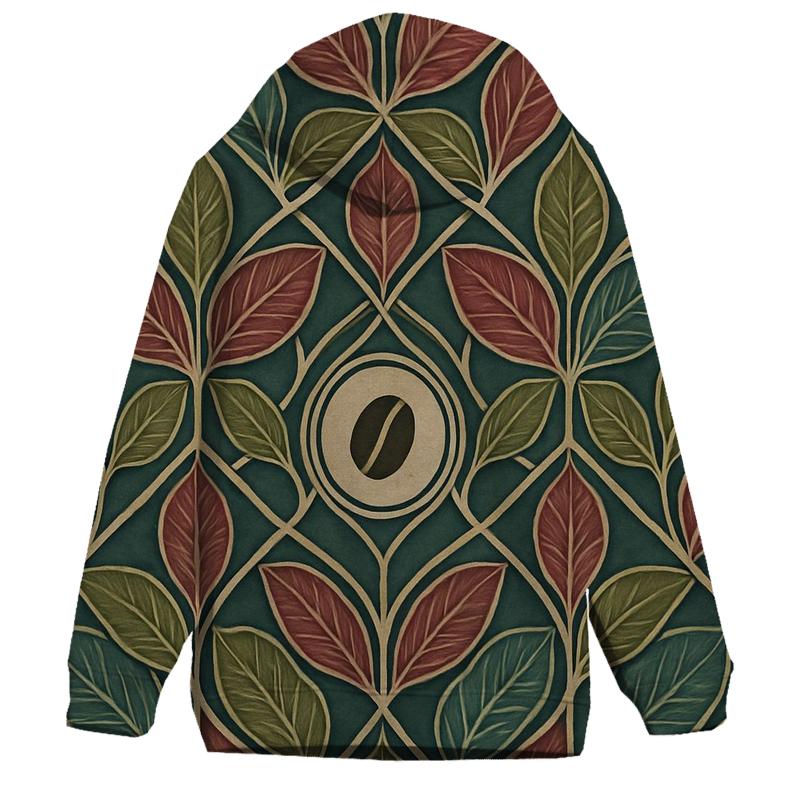Coffee Leaf Lattice hoodie styles