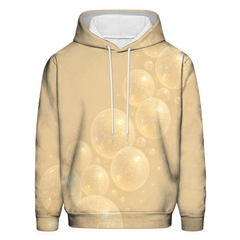 Champagne Bubble Cascade premium hoodies