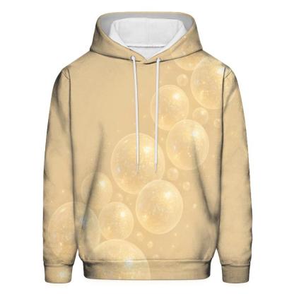 Champagne Bubble Cascade premium hoodies