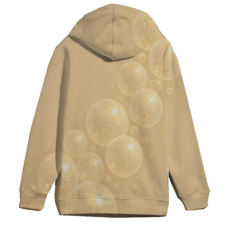 Champagne Bubble Cascade premium hoodies